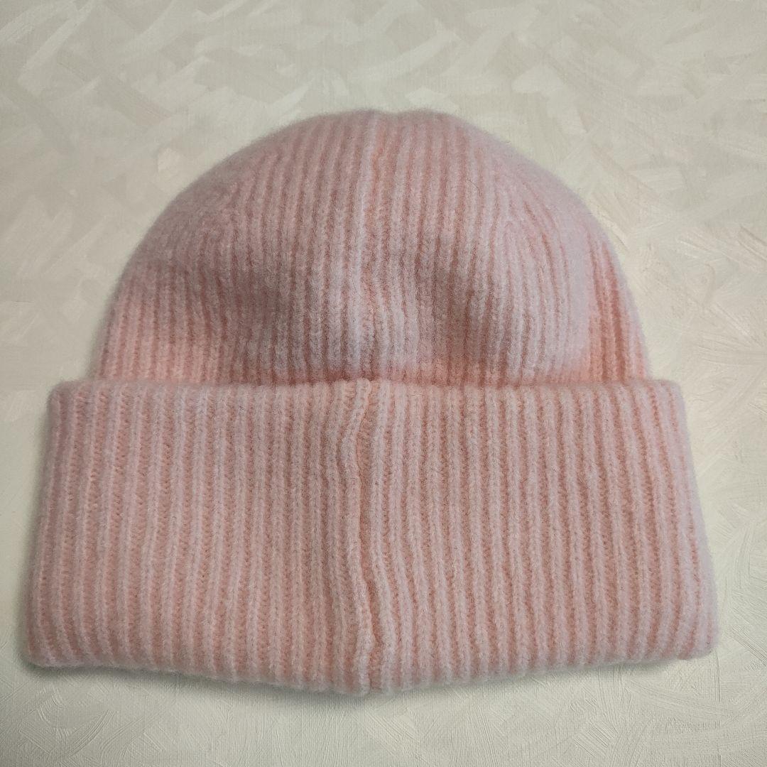 [新品]marimekko ピンク ビーニー帽