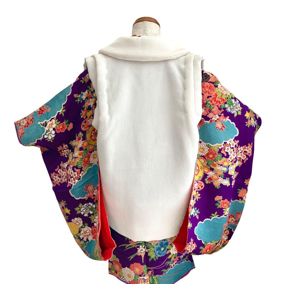 アンティーク　女の子　子供着物　七五三　アンティーク着物　NO6