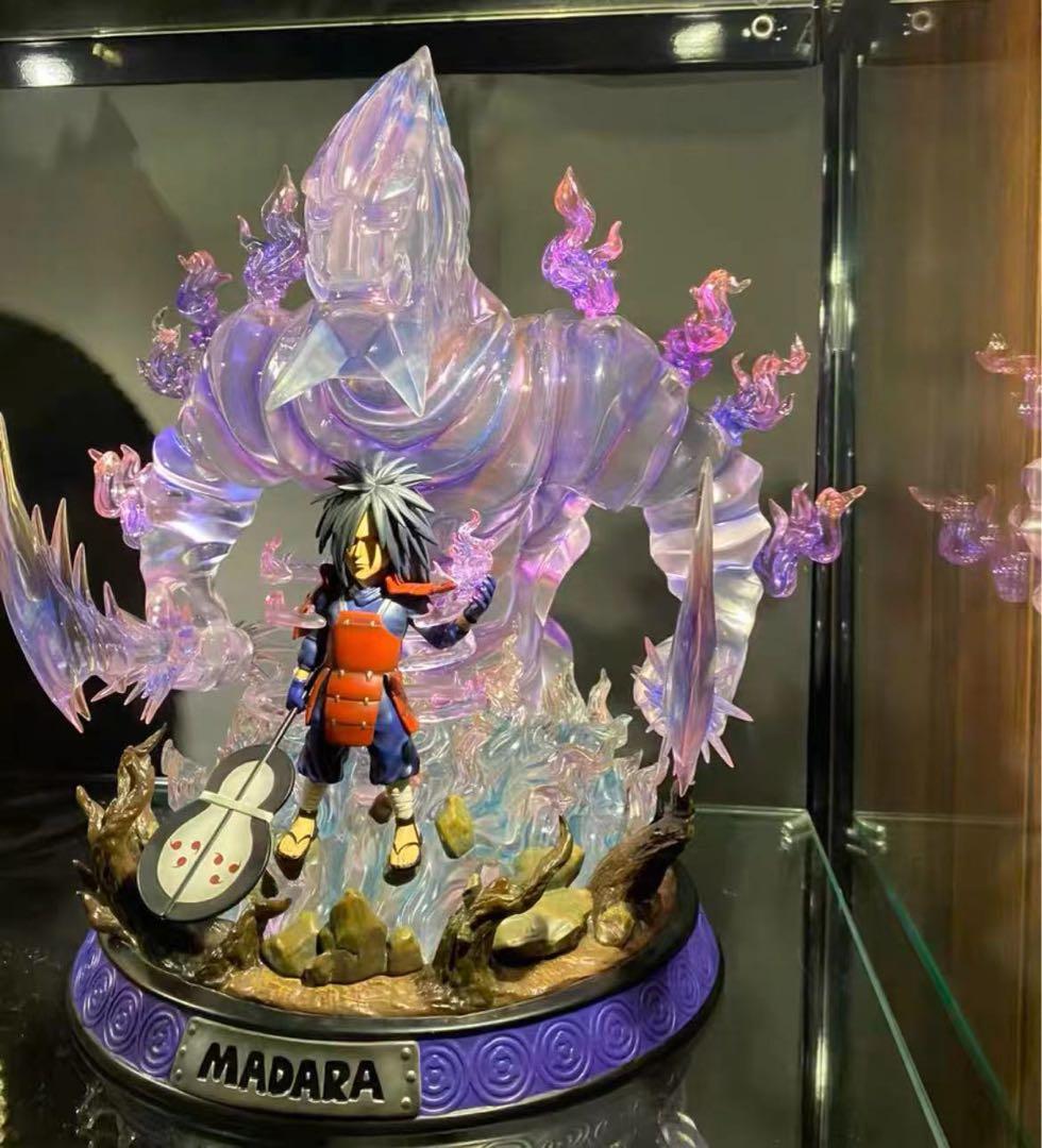 NARUTOナルト うちはマダラ ガレージキット ガレキ スタチュー②①