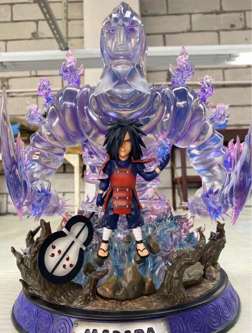 NARUTOナルト うちはマダラ ガレージキット ガレキ スタチュー②①