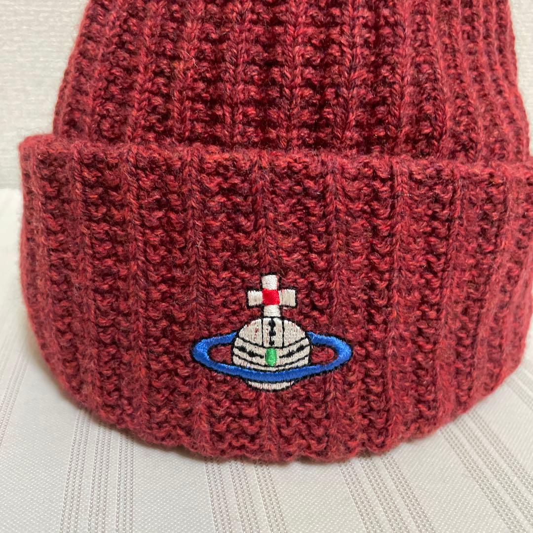 未使用品 Vivienne Westwood MAN ニット帽 ニットキャップ