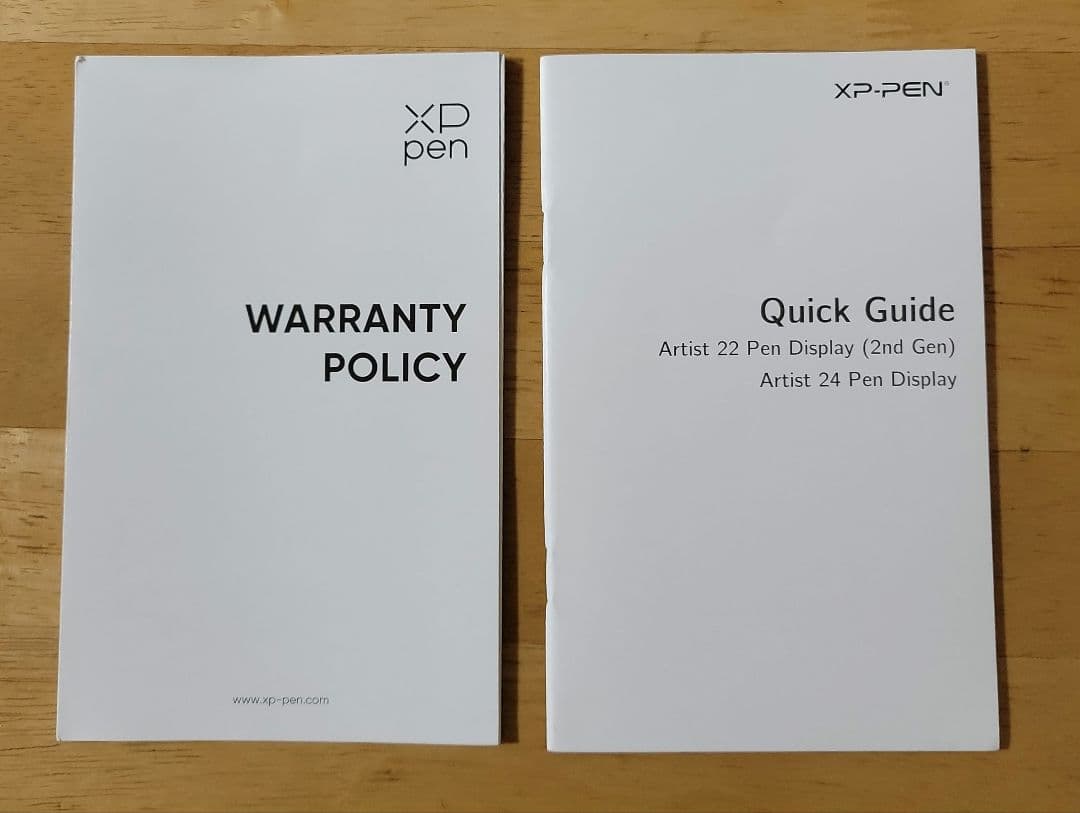XPPen 液タブ　21.5インチ　Artist 22セカンド(箱なし)