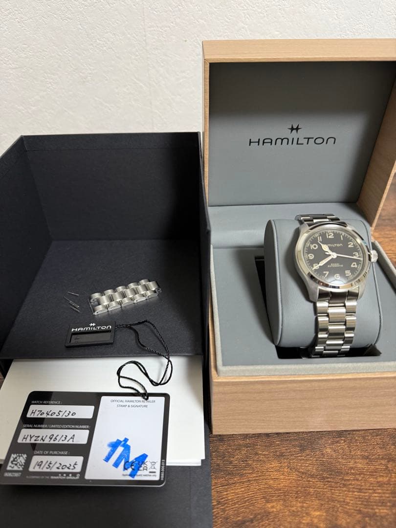 ハミルトン カーキフィールドマーフ 38ミリ