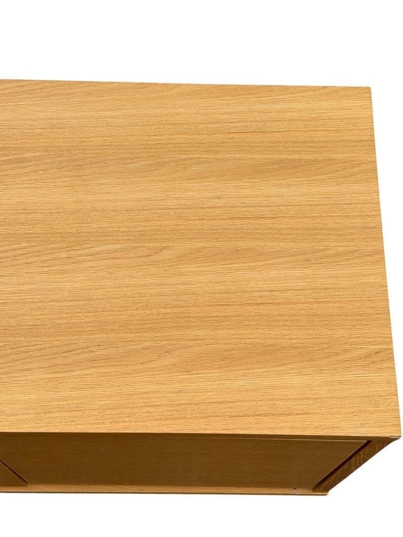 【年末限定】無印良品 スタッキングキャビネット オーク材 テレビ台 廃盤品