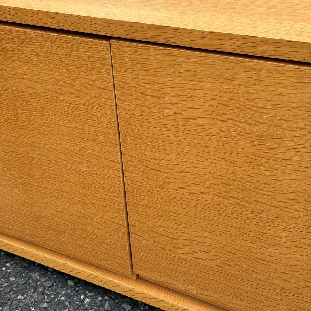 【年末限定】無印良品 スタッキングキャビネット オーク材 テレビ台 廃盤品