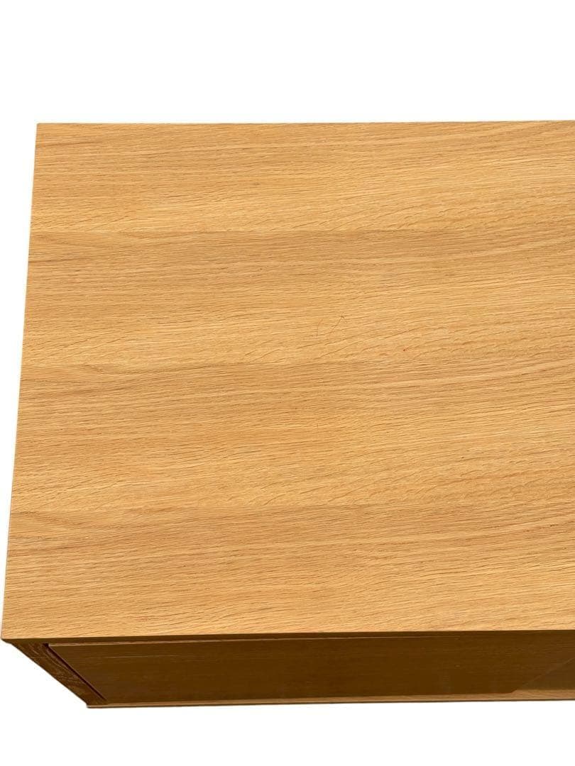 【年末限定】無印良品 スタッキングキャビネット オーク材 テレビ台 廃盤品