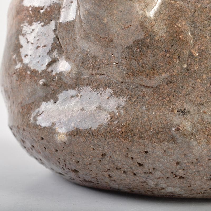 茶道具　唐津焼　古唐津　刷毛目　片口茶碗　C　R7493