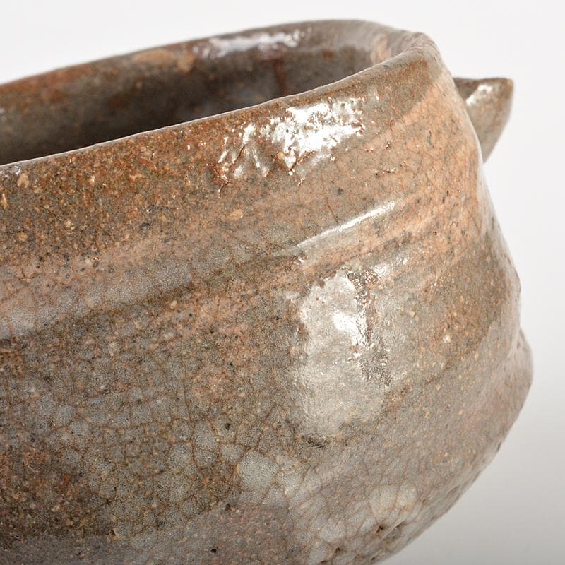 茶道具　唐津焼　古唐津　刷毛目　片口茶碗　C　R7493