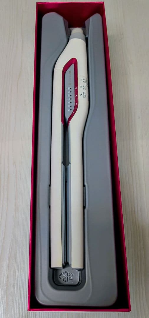 ゆったん専用　HAIRBEAURON ストレートヘアアイロン ホワイト