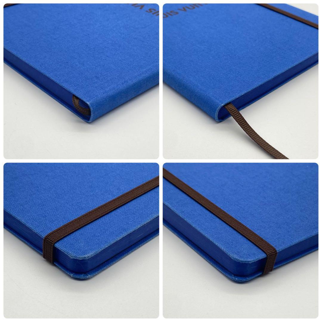 【美品】LOUIS VUITTON・ルイヴィトン・ノートブックMM・ジェーン・青