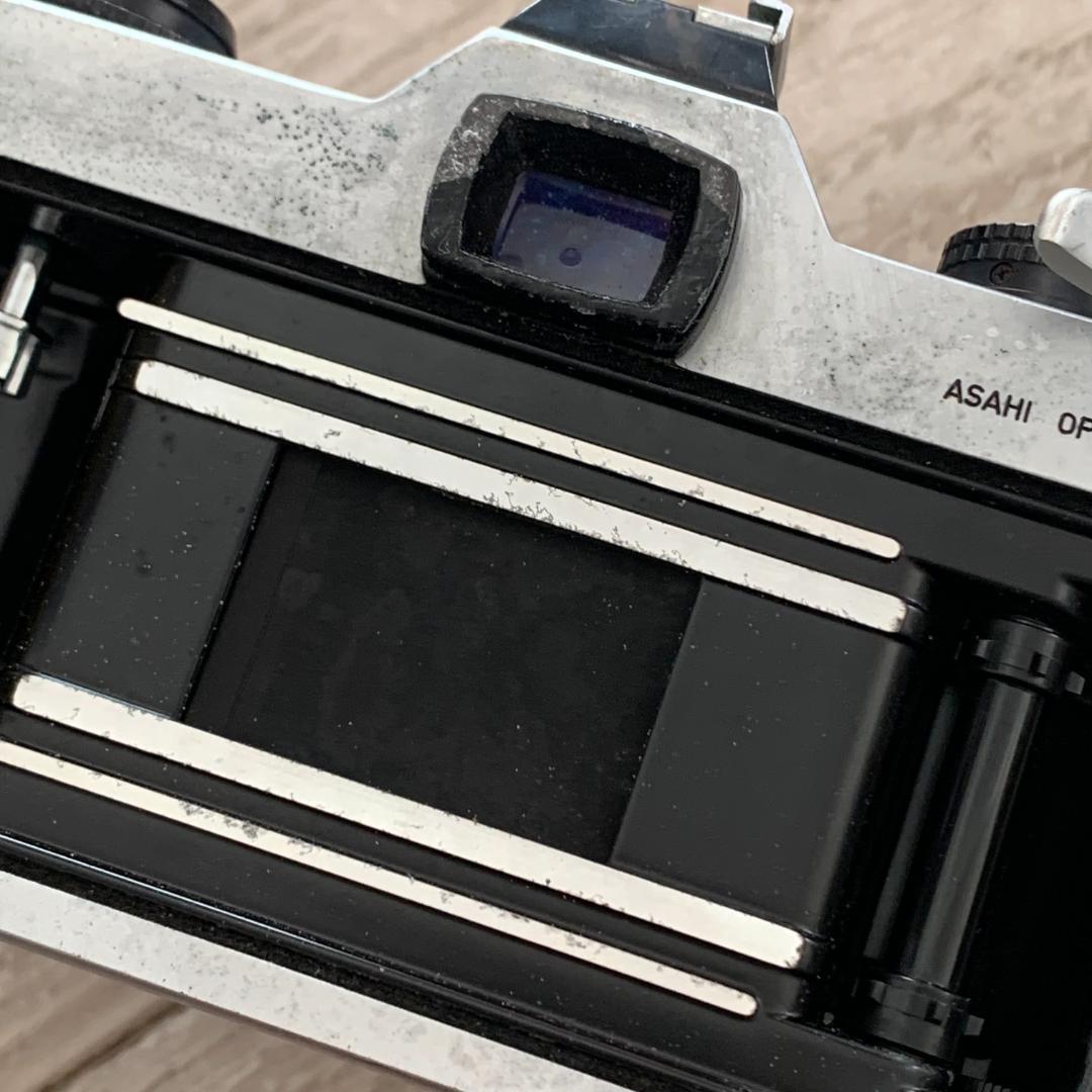 【現状品】PENTAX スポットマチックF フィルムカメラ ケース・ストラップ付