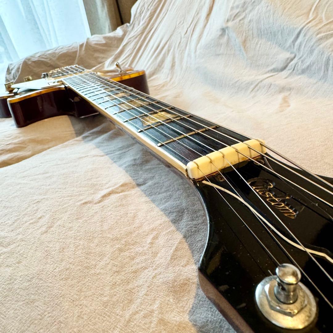 ダ*君様 【希少メンテ済】GrecoEG-420レスポール フレイム ダンカンピ