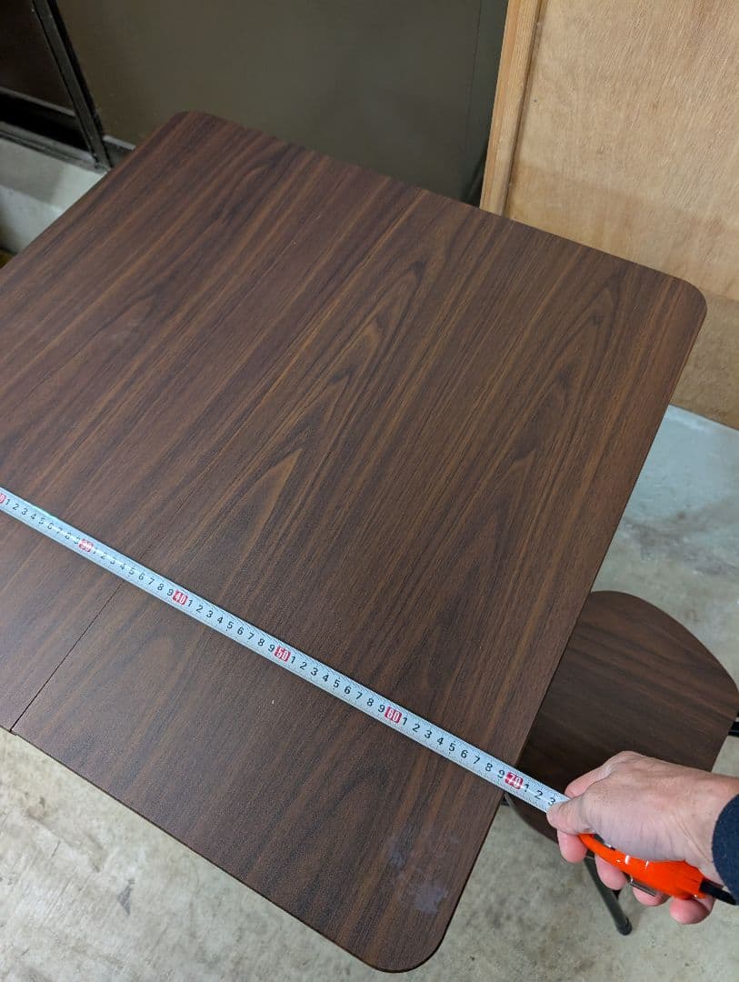 折畳みテーブル・チェア2脚set +3,000円 キッチンラック+5,000円