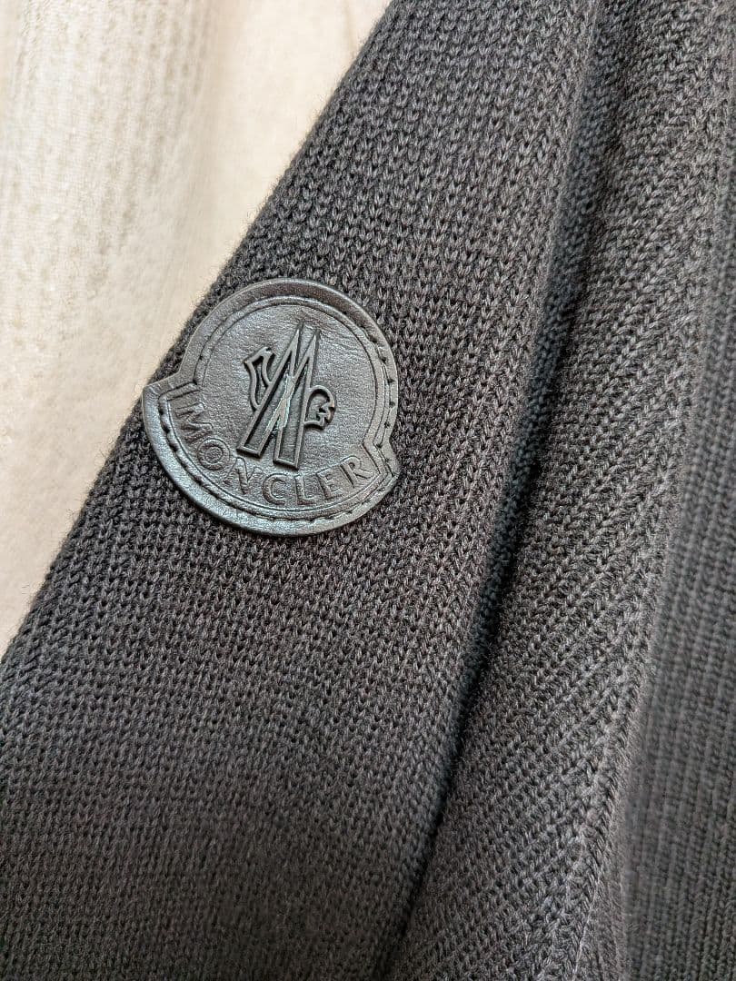 MONCLER モンクレール ニット切り替え トリコットカーディガン