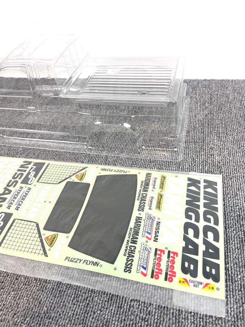 ⚫︎希少 TAMIYA NISSAN KING CAB ボディ デカール⚫︎
