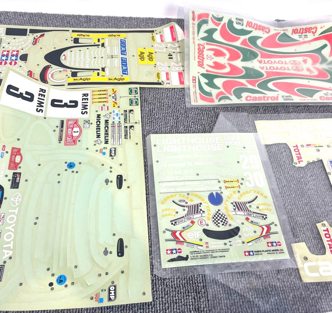 ⚫︎希少 TAMIYA NISSAN KING CAB ボディ デカール⚫︎