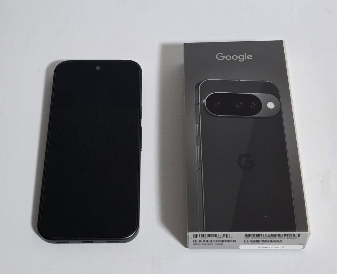 スマートフォン本体 Google Pixel10 128GB Obsidian