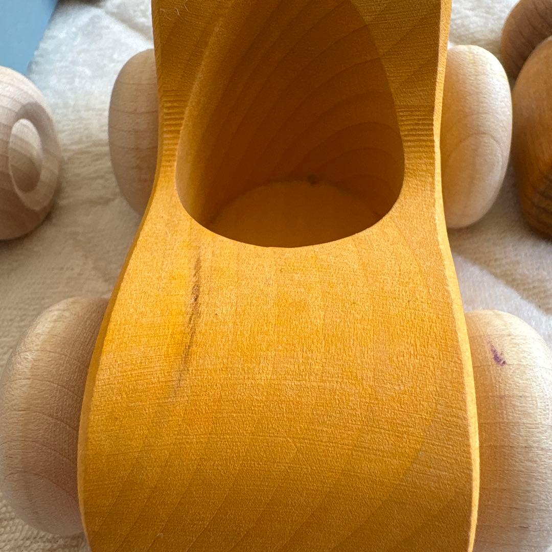 グリムス　オープンカー　車　木製　おもちゃ　知育玩具