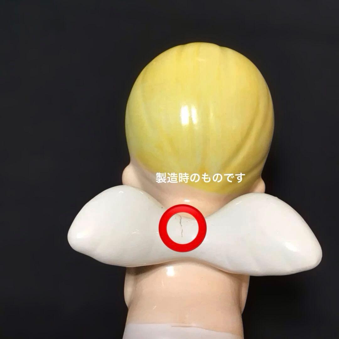 昭和レトロ　内藤ルネ　陶器の置物　天使の置物　RＵNE
