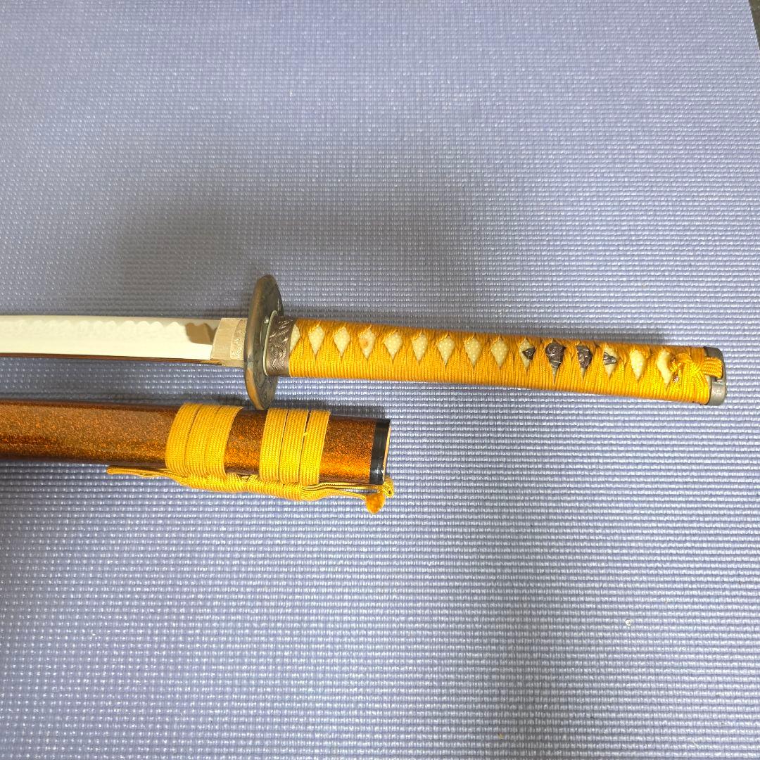 274】【美品】居合い刀　模造刀 刀 刀剣 全長約105cm 刀身74cm