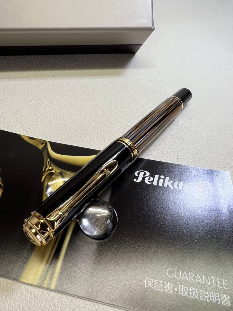 【限定生産】ペリカン M400 茶縞