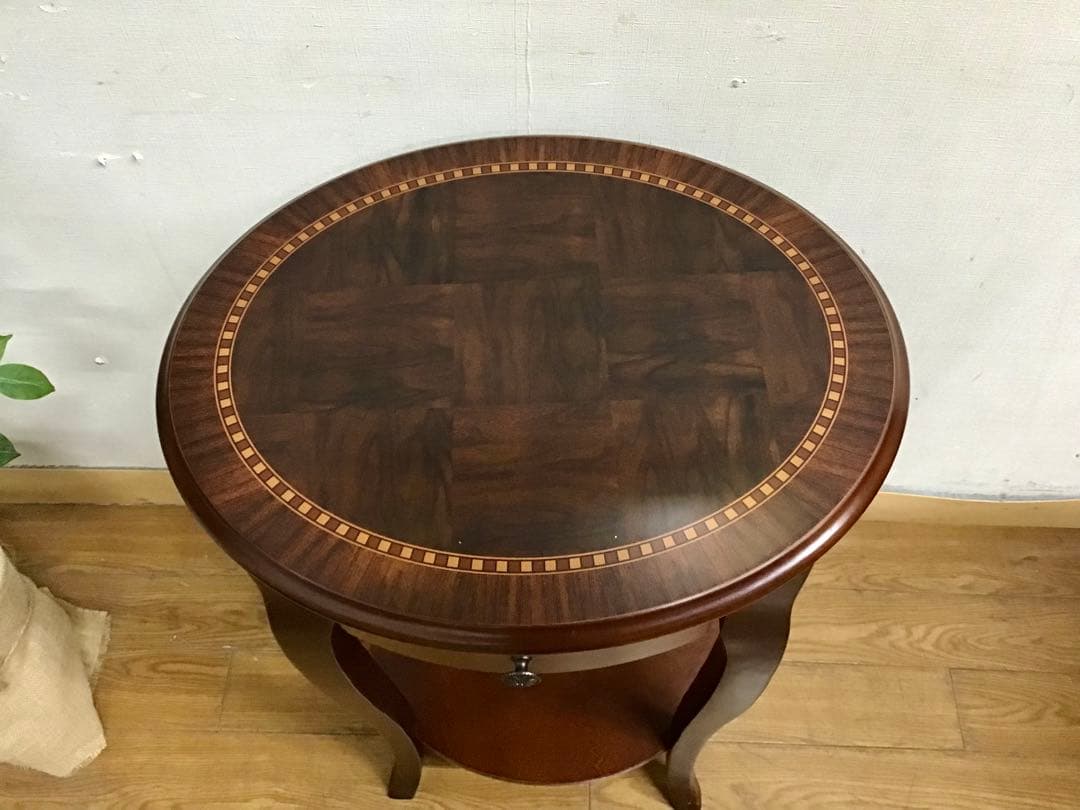 ナッツ☆管269☆英国調☆コンソールテーブル☆花台