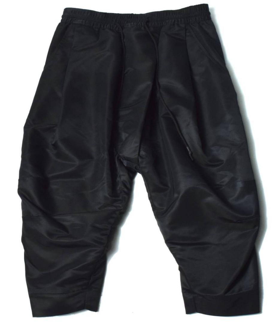未使用 リップヴァンウィンクル サルエル クロップドパンツ 5 黒 RB-332