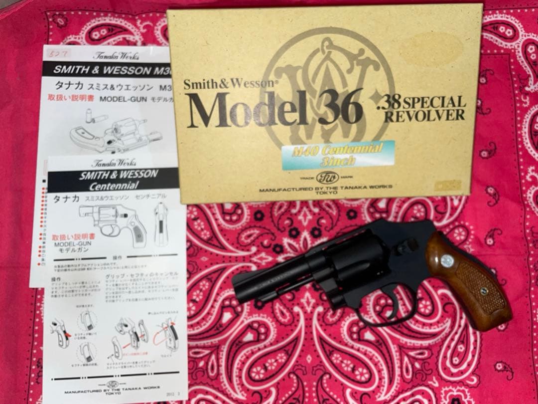 タナカワークス/モデルガン/S&ＷセンチュニアルM40Special 3インチ