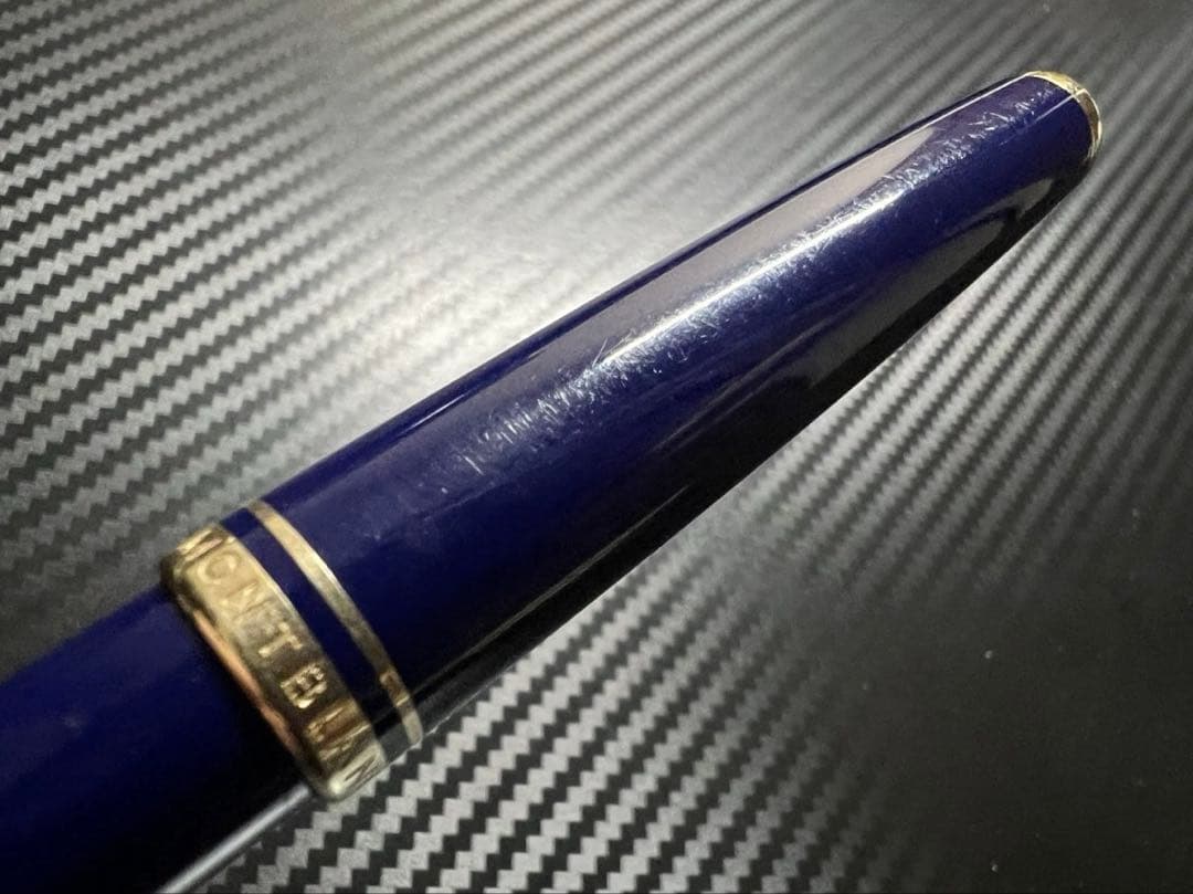 極美品 モンブラン ジェネレーション ネイビー F 細字 万年筆