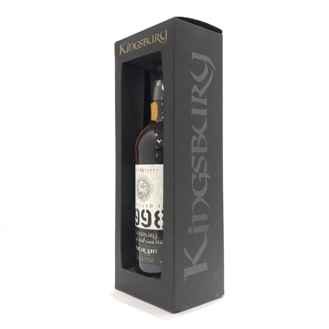 オールドボトル キングスバリ― マッカラン 1998 16年 シェリー樽