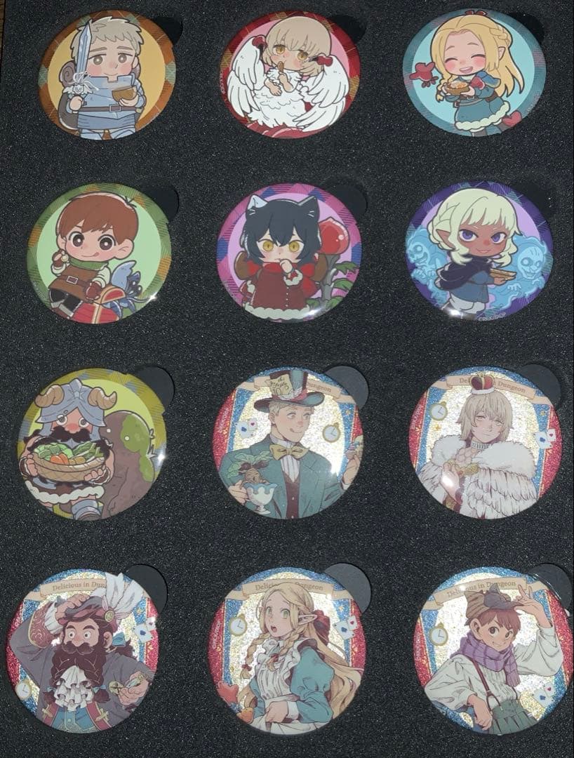 キャラクター ピンバッジ 12個セット