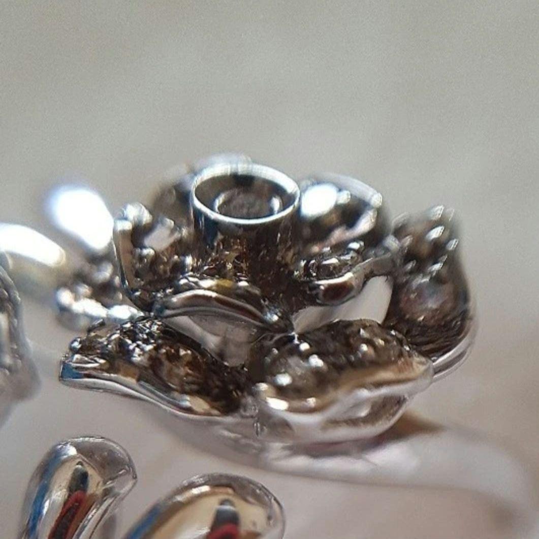 ハートブルートパーズk18wgリング