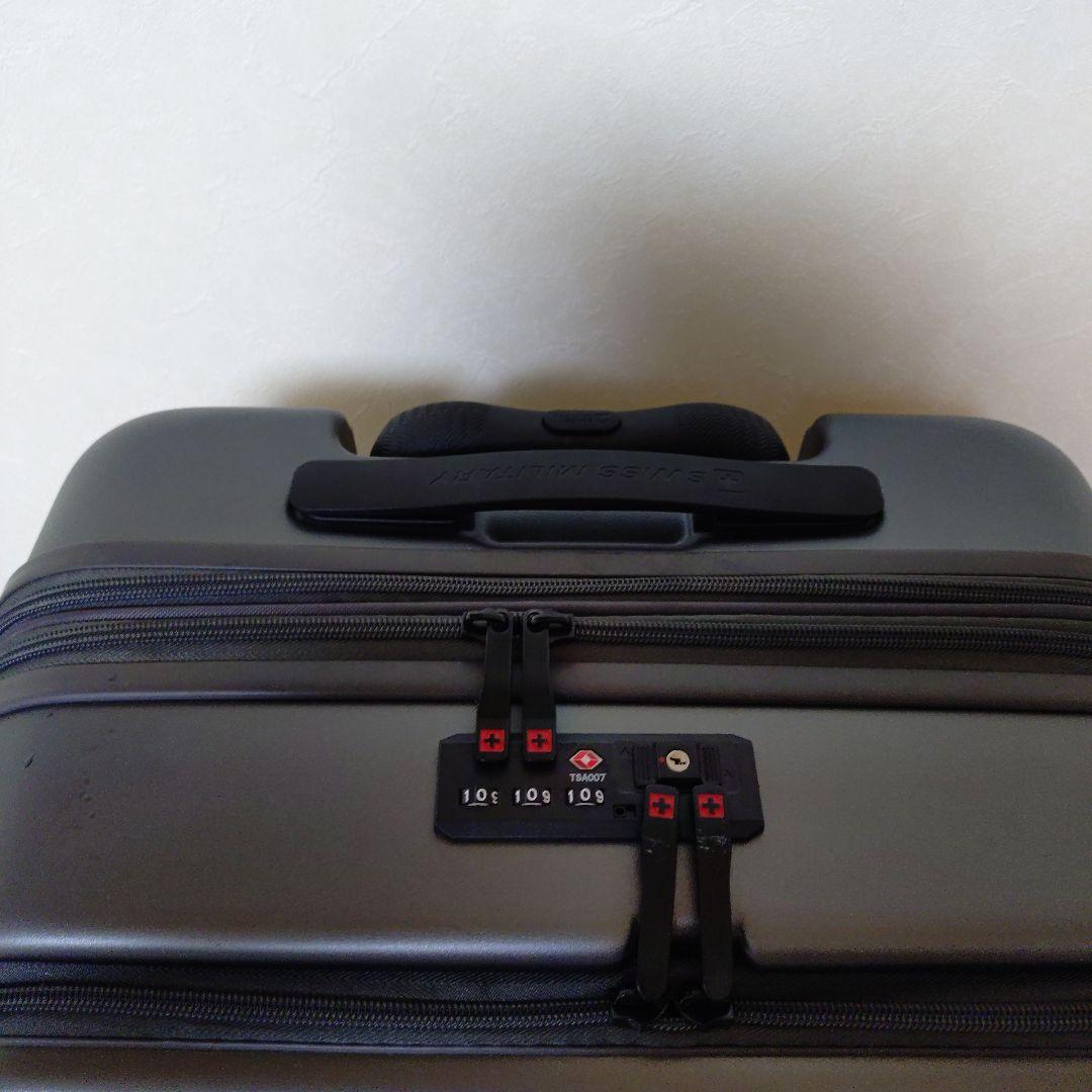 SWISS MILITARY キャリーケース グレー