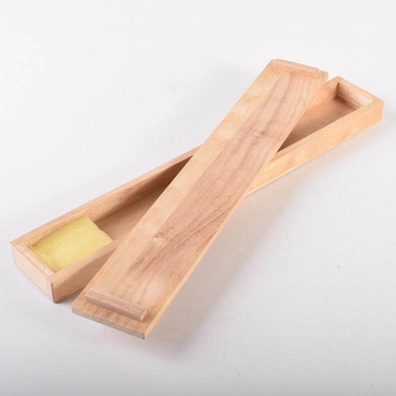 茶道具　金工師　木村清斎作　桑柄火箸　炉用火箸　共箱　C　7149