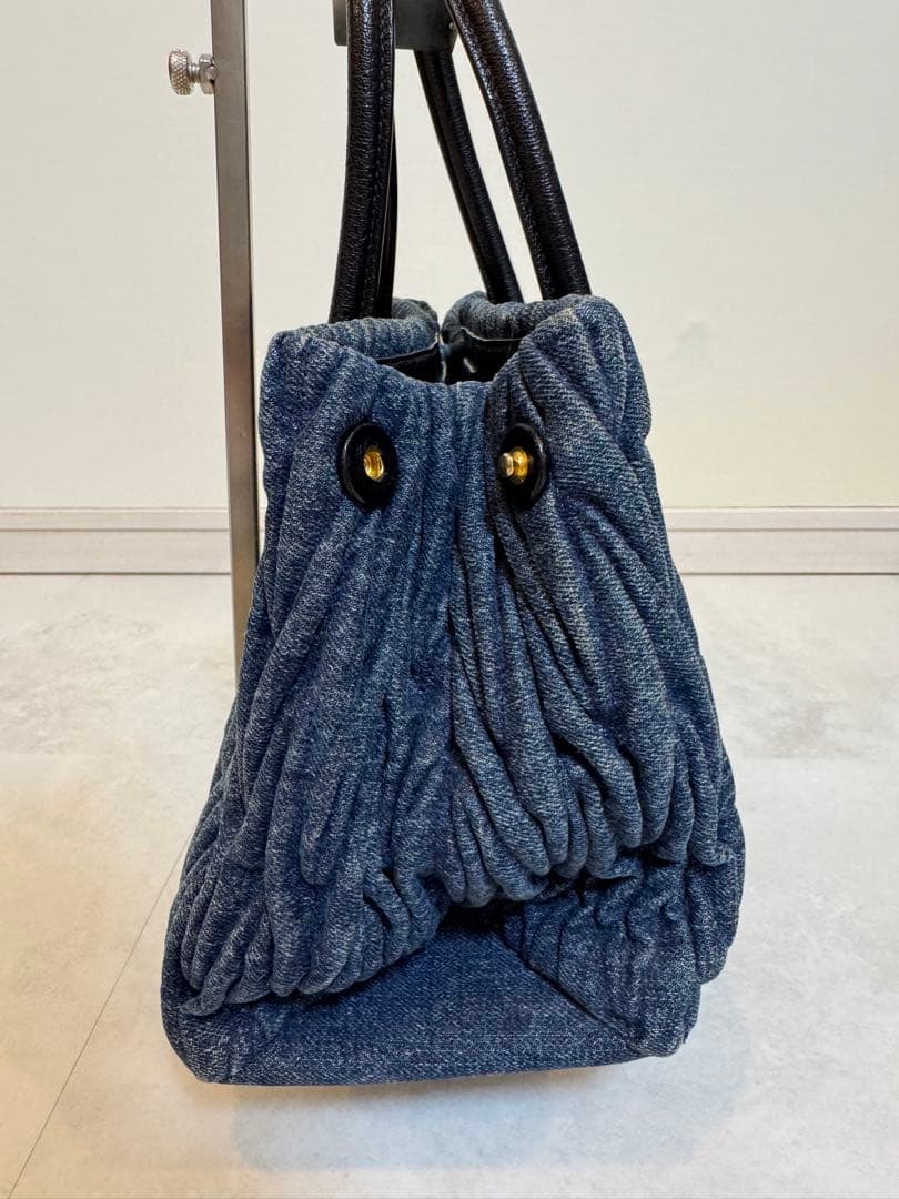 miu miu ミュウミュウ ハンドバック デニム マテラッセ