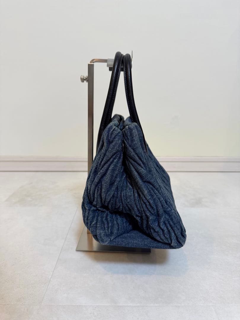 miu miu ミュウミュウ ハンドバック デニム マテラッセ