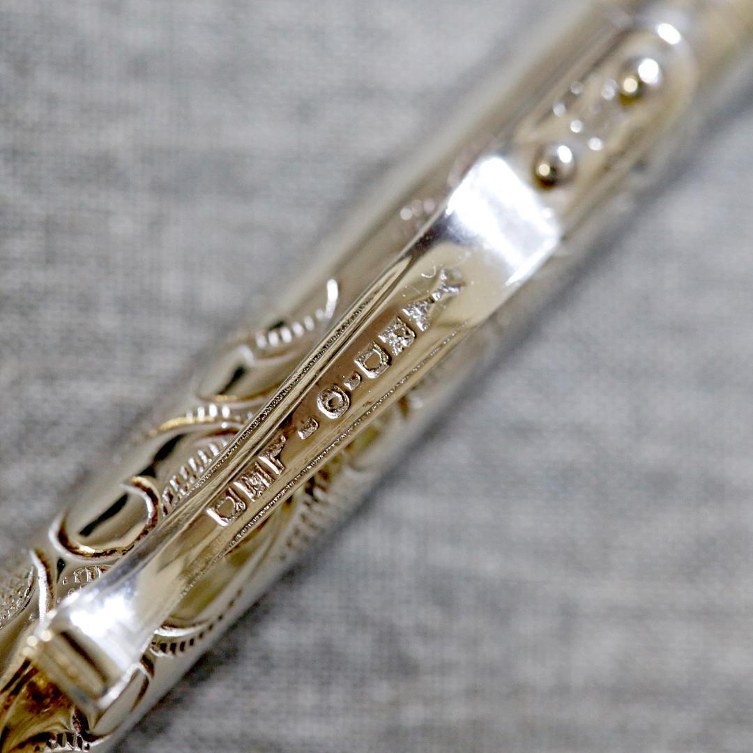 ヤード・オ・レッド ボールペン パーフェクタ ビクトリアン シルバー ９２５