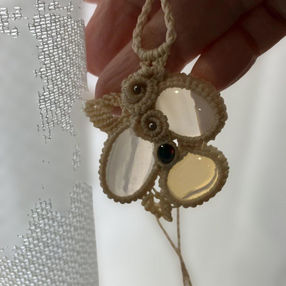 マクラメネックレス　おまとめ3点