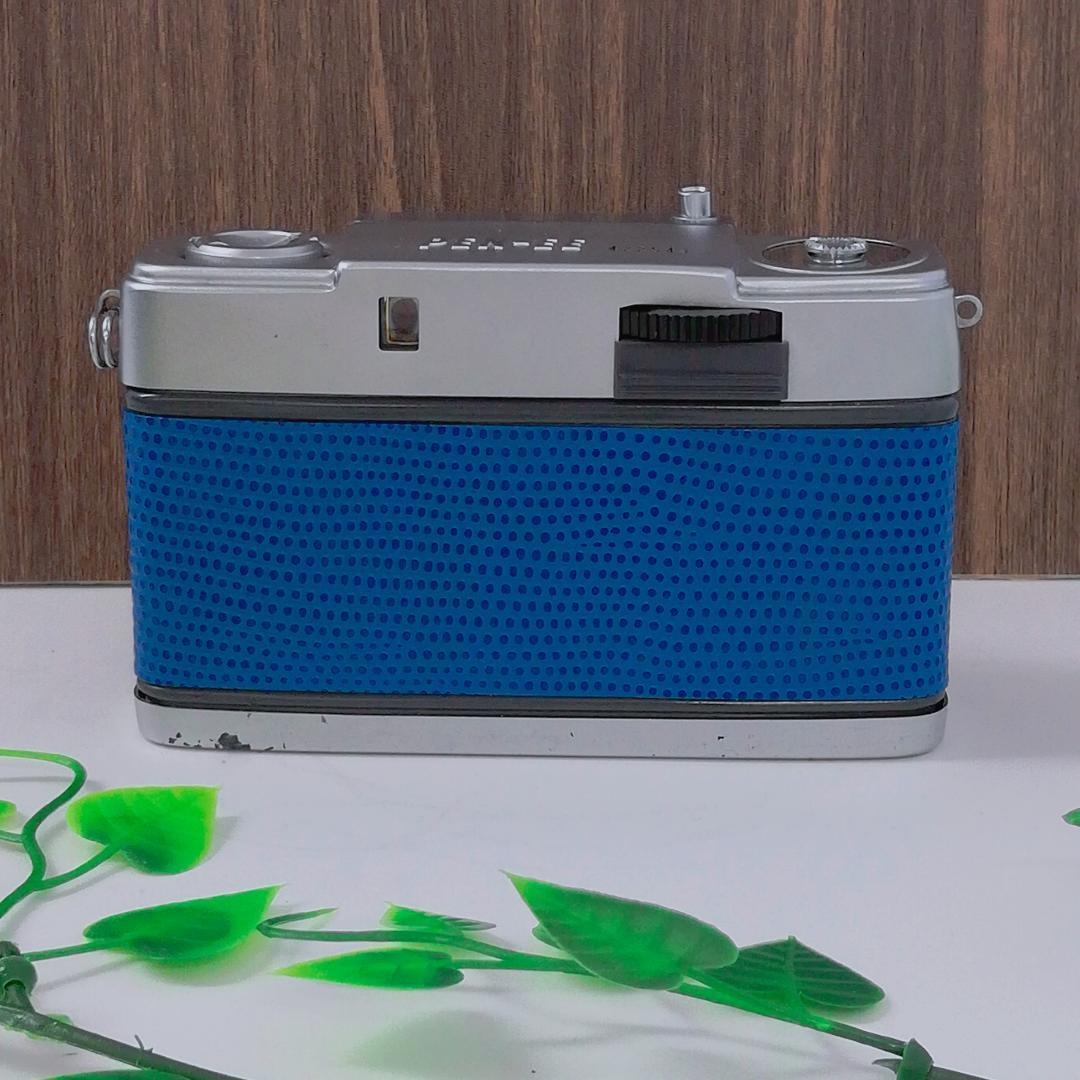 【完動品！！】Olympus Pen-EE　ブルー　フィルムカメラ