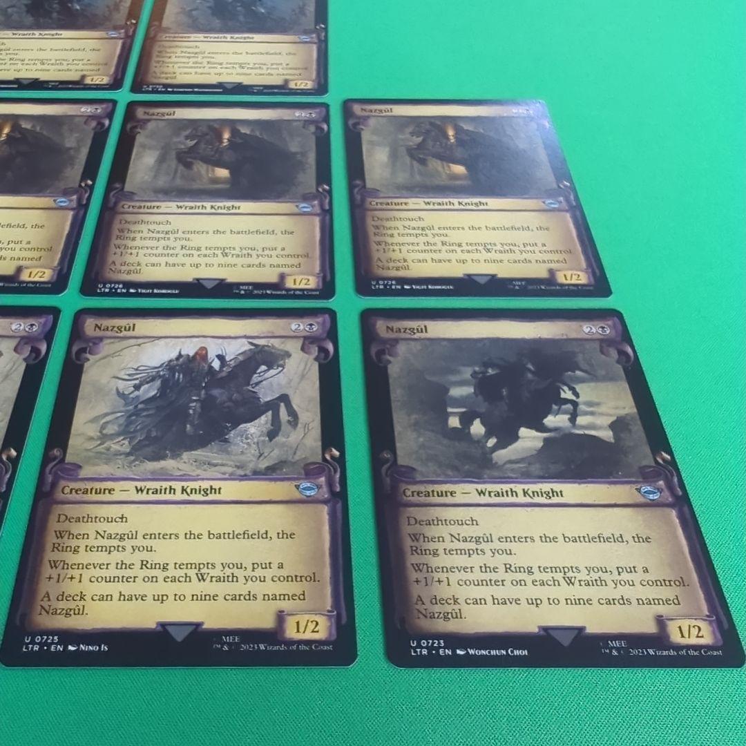 Nazgul Showcase ナズグル nonfoil 11枚セット