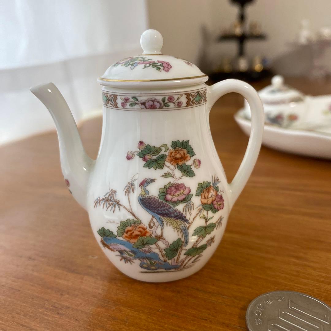 ウェッジウッド　クタニクレーン　ミニチュアセット　黒壺　14ピース