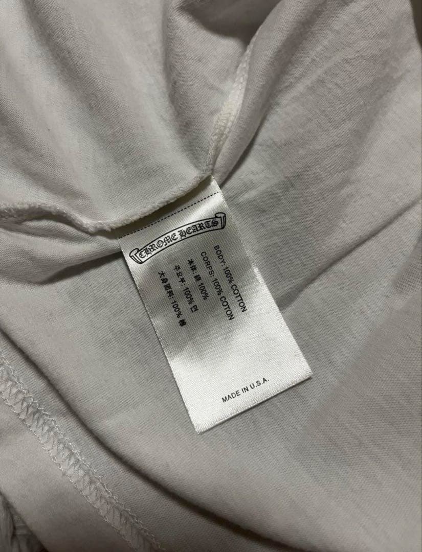希少海外マイアミ限定CHROME HEARTS Tシャツ　ホワイト　L