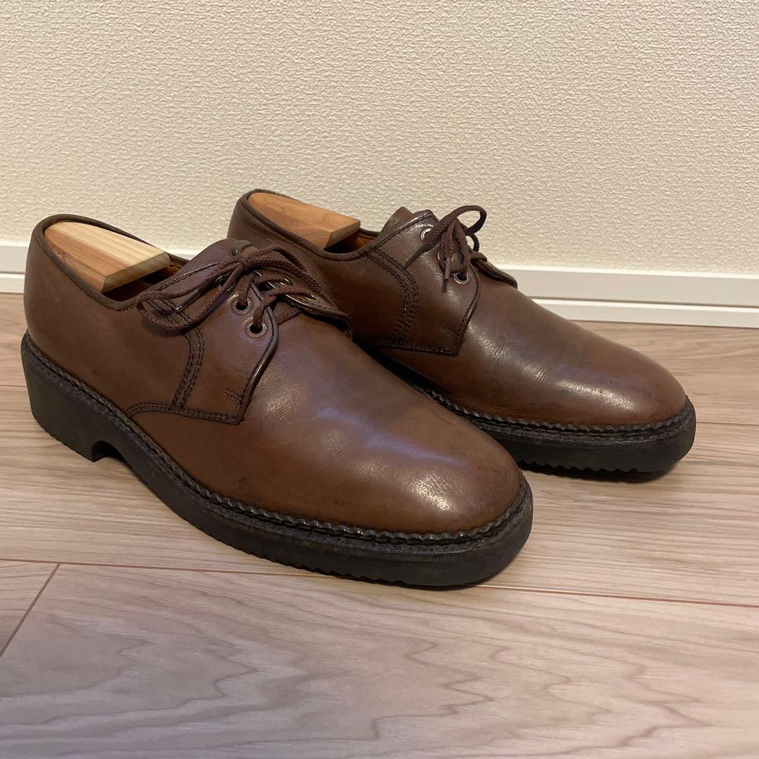 【レア】BALLY製フランス軍外羽根靴　肉厚ソール　サイズ7D