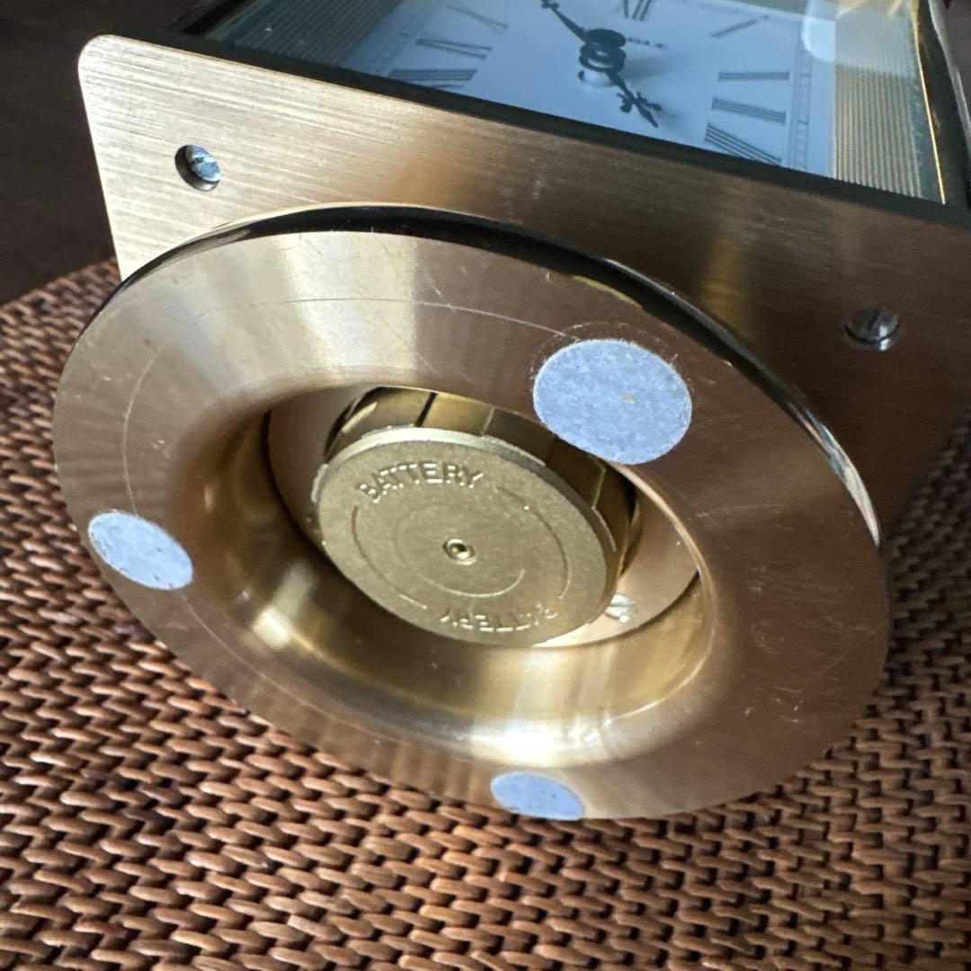 WEHRLE 会議卓時計　ゴールド 置時計 クラシック