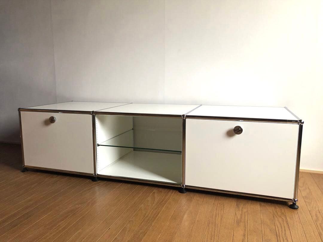 USM Haller ハラーシステム テレビ台 テレビボード ピュアホワイト