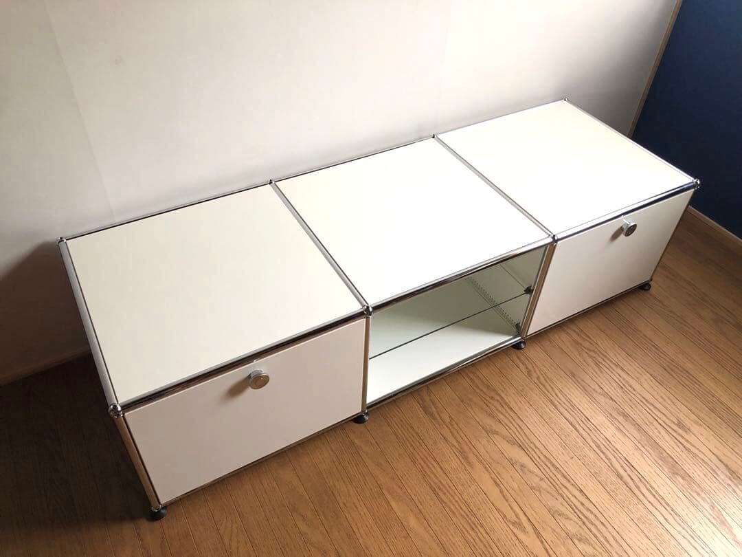 USM Haller ハラーシステム テレビ台 テレビボード ピュアホワイト