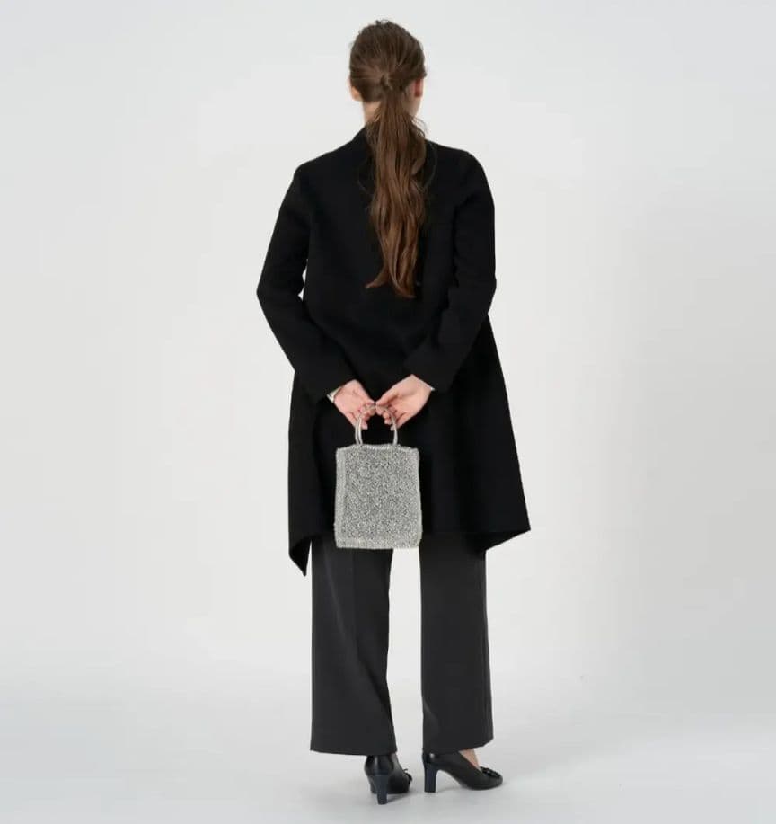 ANTEPRIMA アデッソ　スモール　カーキシルバー