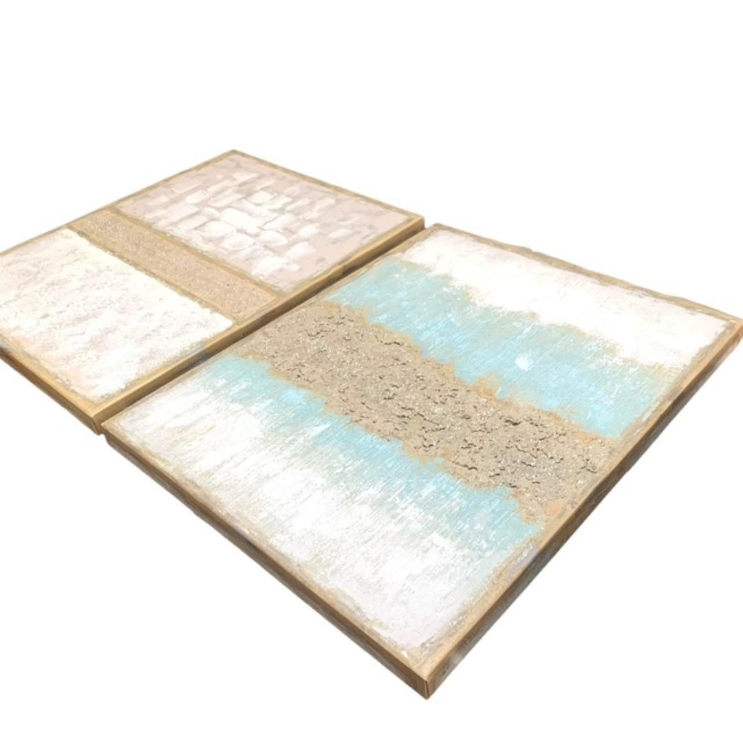 キャンバスアート 2点セット Radiant グリッター キラキラ 4246