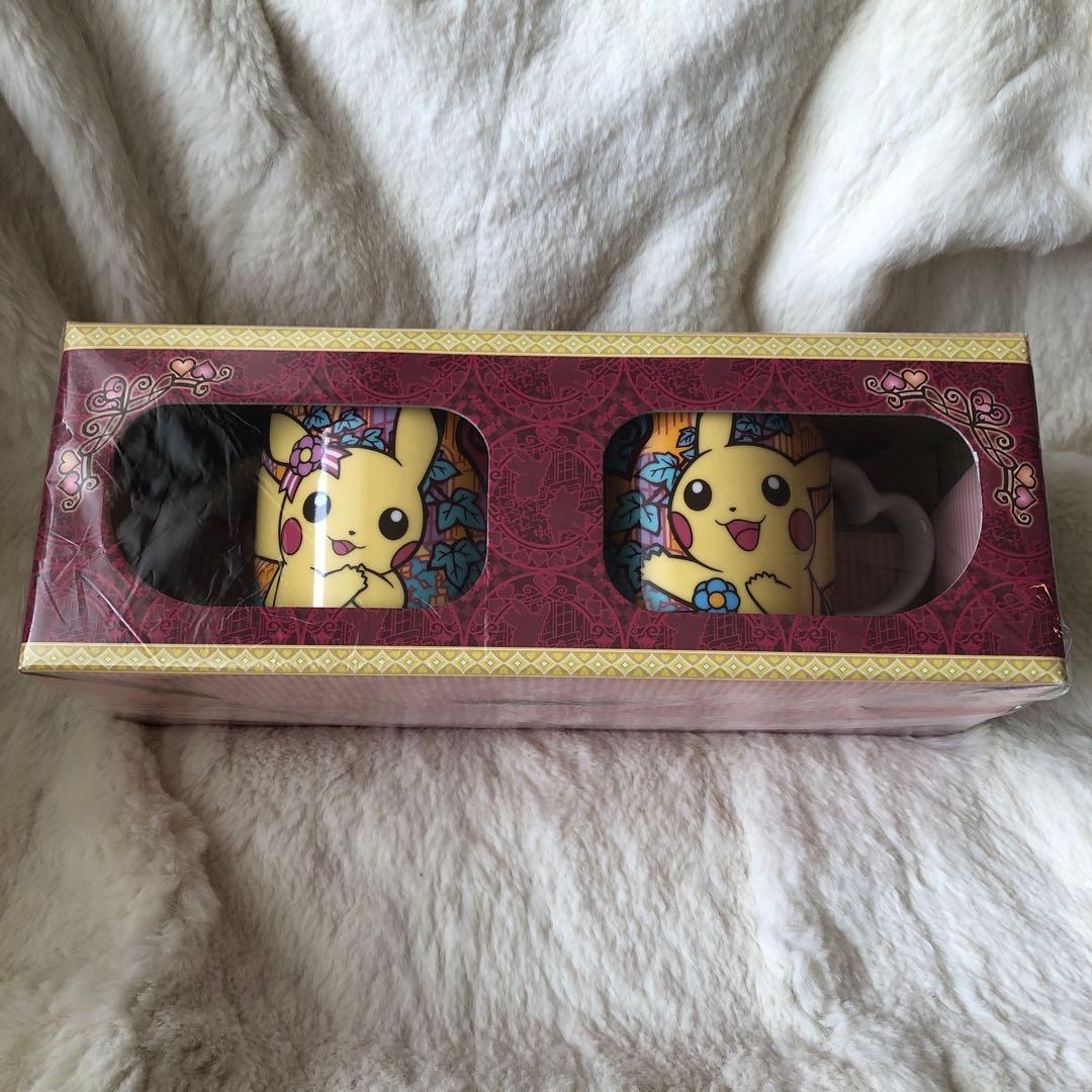 ポケモンセンター　MyDearest ピカチュウ ペアマグカップ　レア