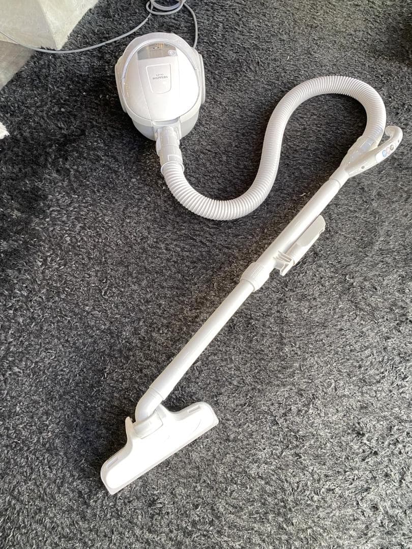 A日立 掃除機 紙パック式 軽量 コンパクト ハイパワー530W 丸洗いヘッド